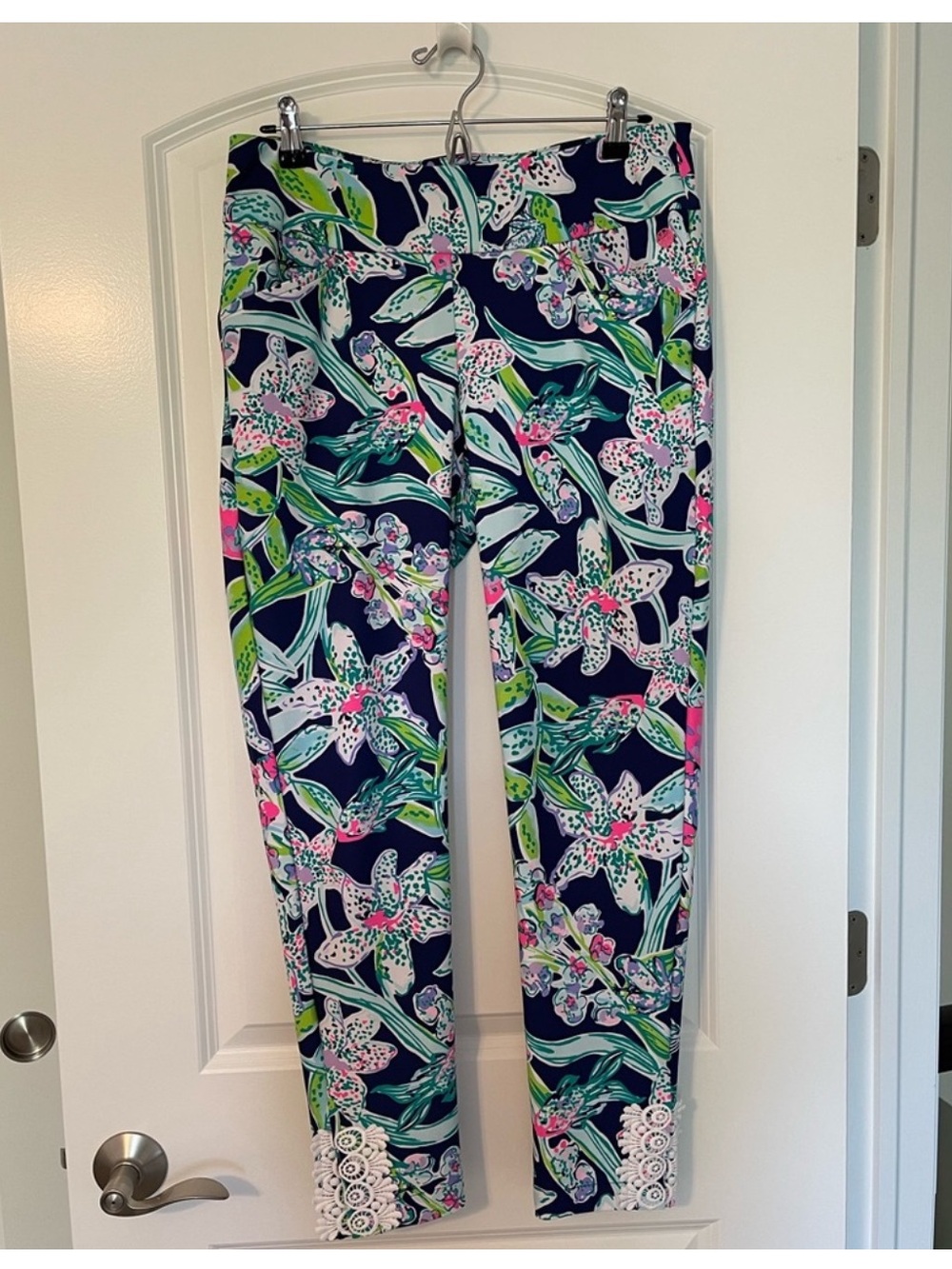 Lilly Pulitzer Luxletic Fairway Pants Size 8 UPF50+